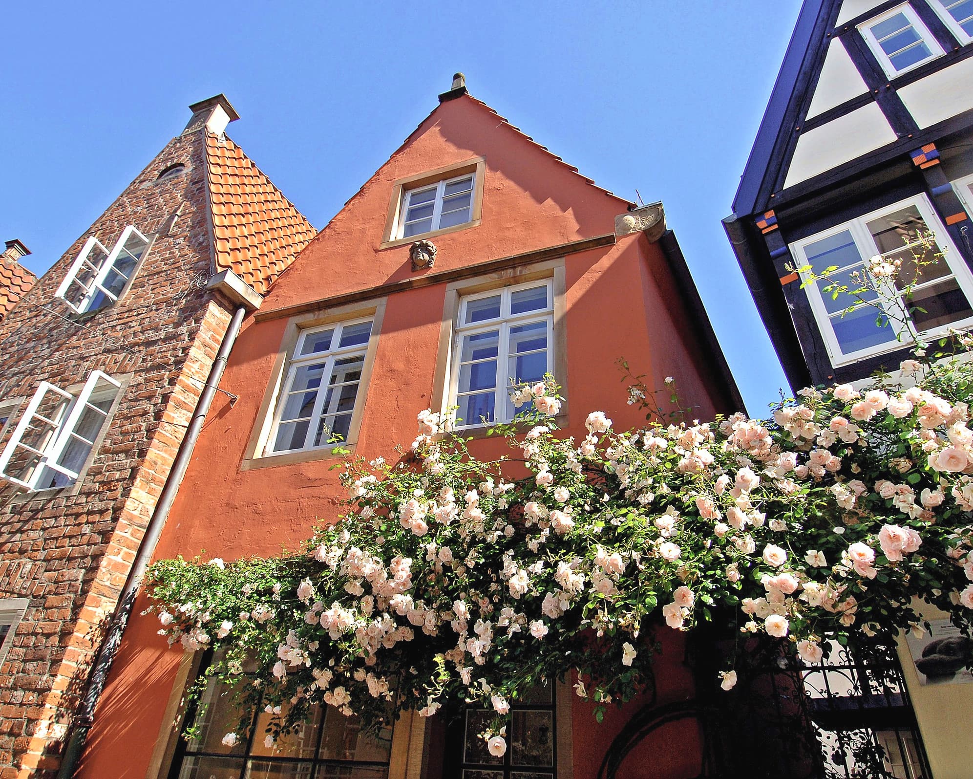 Giebelhäuser im Bremer Schnoorviertel